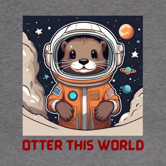 Otter this World | Otter Pun by Allthingspunny